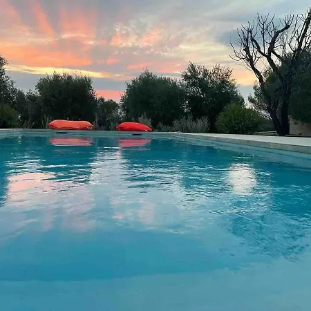Bastide A Pied Piscine Vue Imprenable Havre De Paix Villa Uzes