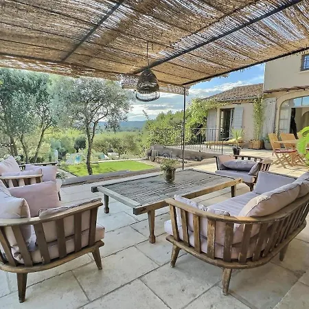 Bastide A Pied Piscine Vue Imprenable Havre De Paix * Uzes